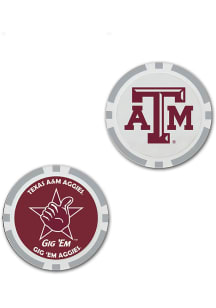 Texas A&amp;M Aggies Oversized Poker Chip Golf Ball Marker