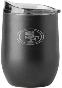 San Francisco 49ers 16oz Powdercoat Curved Stainless Steel Stemless