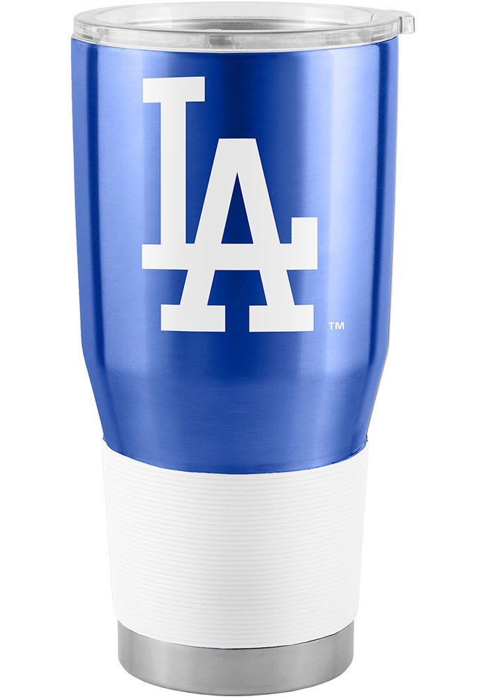 MLB Los Angeles Dodgers Stainless Steel Silicone Grip 24 Oz. Draft