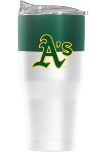 Oakland Athletics 30oz Colorblock Stainless Steel Tumbler - Green
