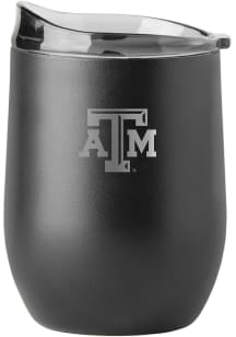 Texas A&amp;M Aggies 16oz Etch Powder Coat Curved Stainless Steel Stemless