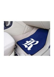 Sports Licensing Solutions Rice Owls 2-Piece Carpet Car Mat - Maroon