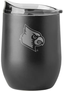 Louisville Cardinals 16oz Powdercoat Curved Stainless Steel Stemless