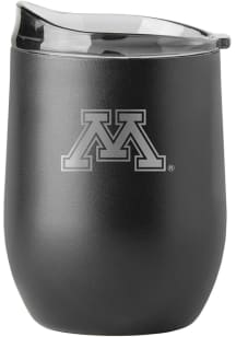 Minnesota Golden Gophers 16oz Powdercoat Curved Stainless Steel Stemless