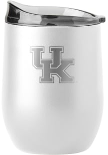 Kentucky Wildcats 16oz Powdercoat Curved Stainless Steel Stemless