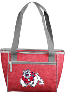 Fresno State Bulldogs Crosshatch 16 Can Cooler