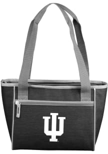 White Indiana Hoosiers Crosshatch 16 Can Cooler
