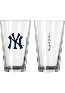 New York Yankees 16oz Gameday Pint Glass - Blue
