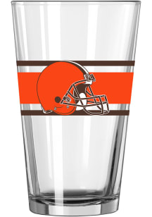 Cleveland Browns 16oz Stripe Pint Glass