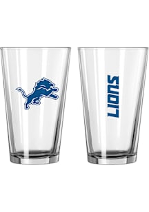 Detroit Lions 16oz Gameday Pint Glass - Blue