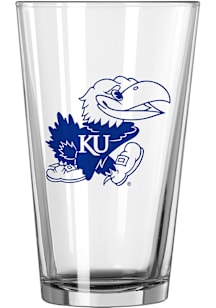 Kansas Jayhawks 16oz Gameday Pint Glass - Red