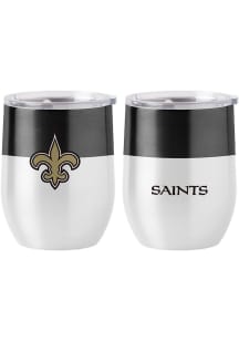 New Orleans Saints 16oz Colorblock Curved Stainless Steel Stemless