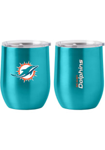 Miami Dolphins 16oz Gameday Curved Stainless Steel Stemless