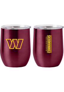 Washington Commanders 16oz Curved Stainless Steel Stemless