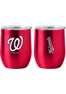 Washington Nationals 16oz Gameday Curved Stainless Steel Stemless