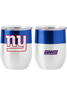 New York Giants 16oz Colorblock Curved Stainless Steel Stemless