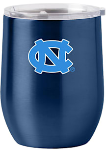 North Carolina Tar Heels 16oz Gameday Curved Stainless Steel Stemless - Blue