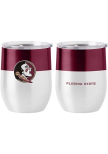 Florida State Seminoles 16oz Colorblock Curved Stainless Steel Stemless