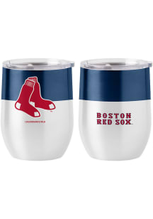 Boston Red Sox 16oz Colorblock Curved Stainless Steel Stemless