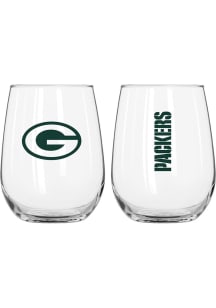 Green Bay Packers 16oz Gameday Stemless Wine Glass