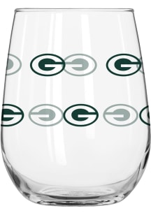 Green Bay Packers 16oz Colorblock Stemless Wine Glass