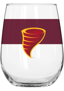 Iowa State Cyclones 16oz Colorblock Stemless Wine Glass