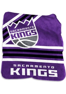 Sacramento Kings Logo Raschel Blanket