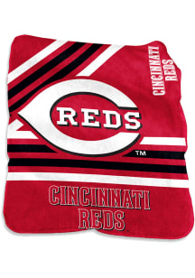 Cincinnati Reds Logo Raschel Blanket