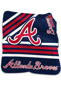 Atlanta Braves Logo Raschel Blanket