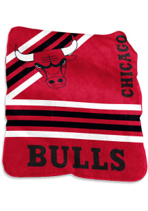 Chicago Bulls Logo Raschel Blanket