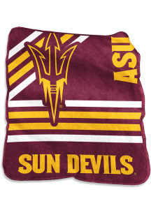 Arizona State Sun Devils Logo Raschel Blanket