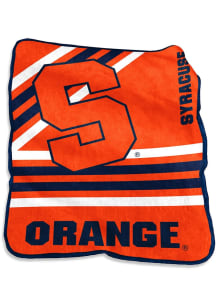 Syracuse Orange Logo Raschel Blanket