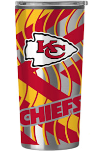 Logo Brands Kansas City Chiefs 20oz Fusion Stainless Steel Tumbler - Silver