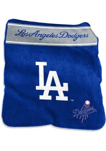Los Angeles Dodgers Logo Raschel Blanket