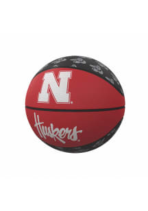 Nebraska Cornhuskers Mini-Size Rubber Basketball