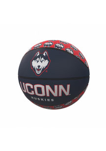 UConn Huskies Mini-Size Rubber Basketball