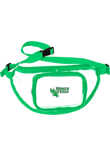 North Texas Mean Green Fanny Pack Womens Clear Tote