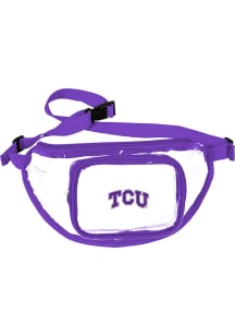 TCU Horned Frogs Fanny Pack Womens Clear Tote