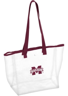 Mississippi State Bulldogs Logo Womens Clear Tote