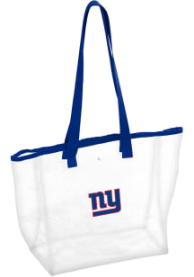 Logo Brands New York Giants Blue Logo Clear Bag