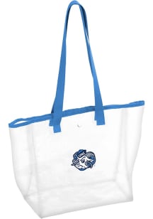 Logo Brands North Carolina Tar Heels Blue Logo Clear Bag
