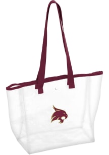 Texas State Bobcats Logo Womens Clear Tote