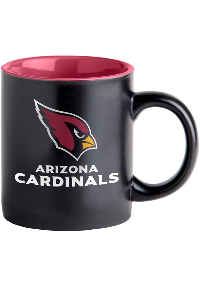 Arizona Cardinals BLACK 14oz Matte Ceramic Mug - 1014295