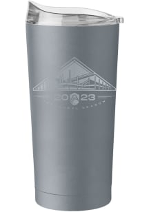St Louis City SC 20oz Etch Powder Coat Stainless Steel Tumbler - Red