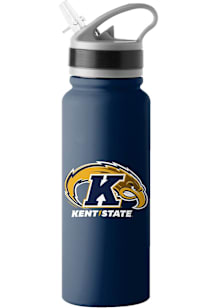 Kent State Golden Flashes 25oz Flip Top Stainless Steel Bottle - Navy Blue