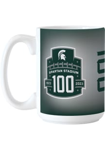 Green Michigan State Spartans 100th Anniversary Mug