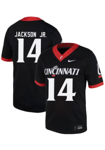 Barry Jackson Jr Nike Mens Black Cincinnati Bearcats NIL Name And Number Football Jersey