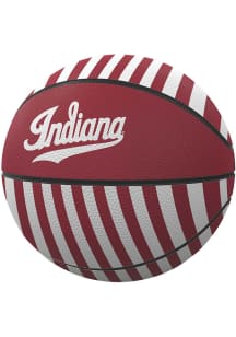 Red Indiana Hoosiers Candy Stripe Basketball