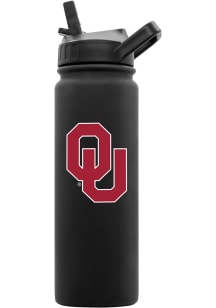 Oklahoma Sooners 24oz Soft Touch Stainless Steel Bottle