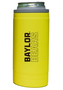 Baylor Bears 12oz Cru Stacked Soft Touch Slim Stainless Steel Coolie